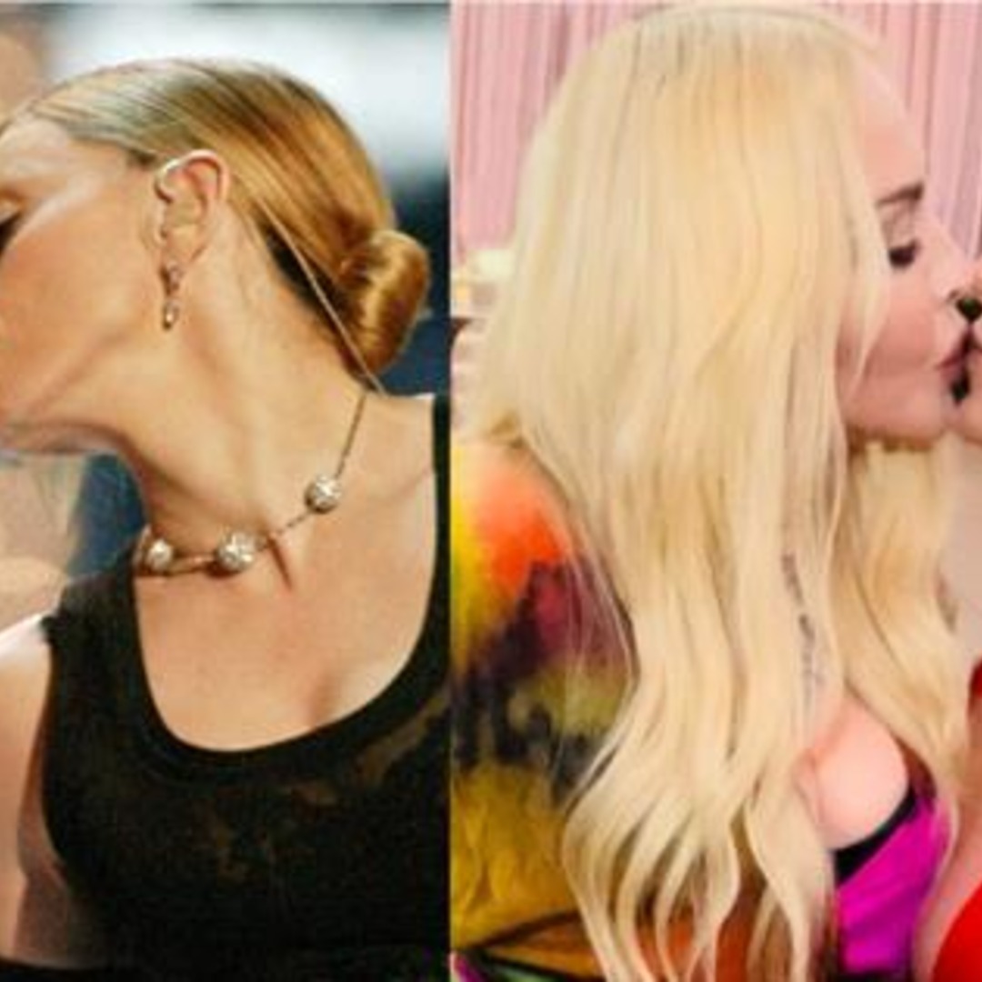 Britney Spears & Madonna Recreate ICONIC 2003 VMAs Kiss at Wedding